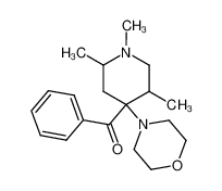 phenyl-(1,2,5-trimethyl-4-morpholin-4-yl-piperidin-4-yl)-methanone
