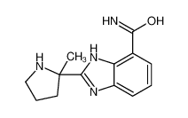 2-[(2R)-2-甲基-2-吡咯烷基]-1H-苯并咪唑-7-甲酰胺
