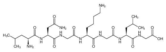 Glycine, L-leucyl-L-asparaginylglycyl-L-lysylglycyl-L-leucyl-