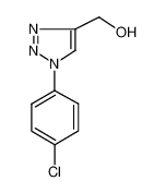 [1-(4-Chlorophenyl)-1H-1,2,3-triazol-4-yl]methanol 133902-66-6
