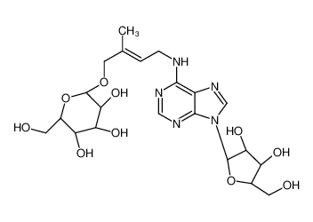 N-[(2E)-4-(β-D-Glucopyranosyloxy)-3-methyl-2-buten-1-yl]adenosine