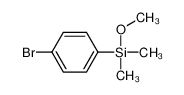 (4-bromophenyl)-methoxy-dimethylsilane 17021-92-0