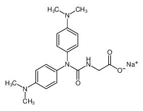 Sodium 2-(3,3-bis(4-(dimethylamino)phenyl)ureido)acetate 115871-19-7