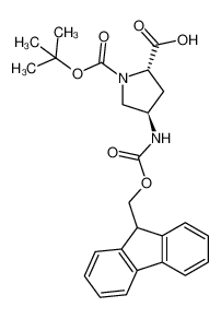 176486-63-8 N-叔丁氧羰基-反-4-N-芴甲氧羰基-氨基-L-脯氨酸