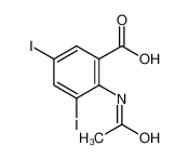 2-Acetamido-3,5-diiodobenzoic acid 19094-52-1