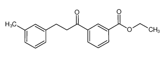 乙基3-[3-(3-甲基苯基)丙酰]苯甲酸酯