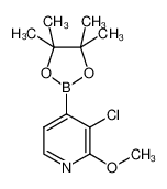 3-chloro-2-methoxy-4-(4,4,5,5-tetramethyl-1,3,2-dioxaborolan-2-yl)pyridine 1073353-73-7