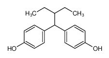 4-[2-ethyl-1-(4-hydroxyphenyl)butyl]phenol 92569-29-4