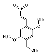 1-乙基-2,5-二甲氧基-4-(2-硝基乙烯基)-苯