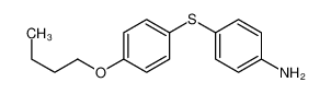 4-(4-butoxyphenyl)sulfanylaniline 62248-51-5