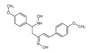 (NZ)-N-[(E)-5-(hydroxyamino)-1,5-bis(4-methoxyphenyl)pent-1-en-3-ylidene]hydroxylamine 5397-97-7