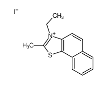 3-ethyl-2-methylbenzo[g][1,3]benzothiazol-3-ium,iodide 54581-48-5