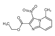 ethyl 5-methyl-3-nitroimidazo[1,2-a]pyridine-2-carboxylate 67625-26-7