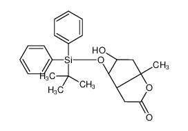 (3aR,4S,5R,6aS)-4-[[tert-butyl(diphenyl)silyl]oxymethyl]-5-hydroxy-3,3a,4,5,6,6a-hexahydrocyclopenta[b]furan-2-one 84786-80-1
