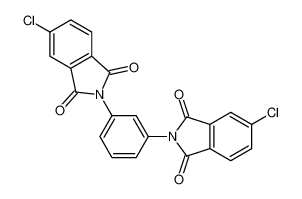 5-chloro-2-[3-(5-chloro-1,3-dioxoisoindol-2-yl)phenyl]isoindole-1,3-dione 148935-94-8