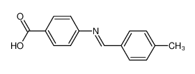 4-(4-methyl-benzylidenamino)-benzoic acid 3939-40-0