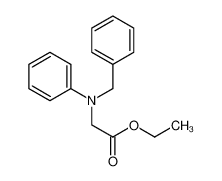 Glycine, N-phenyl-N-(phenylmethyl)-, ethylester 49790-83-2