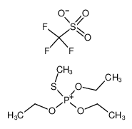 128640-66-4 structure, C8H18F3O6PS2