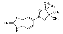 6-(4,4,5,5-tetramethyl-1,3,2-dioxaborolan-2-yl)-1,3-benzothiazol-2-amine 1244041-62-0