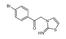 1-(4-bromophenyl)-2-(2-imino-1,3-thiazol-3-yl)ethanone 62284-52-0