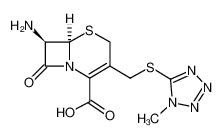 7-氨基-3-(1-甲基-1H-四唑-5-硫代甲基)-8-氧代-5-硫杂-1-氮杂双环[4.2.0]辛-2-烯-2-羧酸