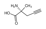 (2R)-2-氨基-2-甲基-4-戊炔酸