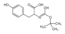 N-{[(2-Methyl-2-propanyl)oxy]carbonyl}tyrosine 142847-18-5