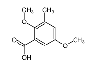 2,5-dimethoxy-3-methylbenzoic acid 100940-11-2