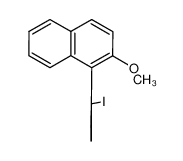 134484-35-8 structure, C21H15IO