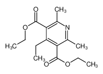 diethyl 4-ethyl-2,6-dimethylpyridine-3,5-dicarboxylate 1153-67-9
