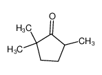 2,2,5-trimethylcyclopentan-1-one 4573-09-5