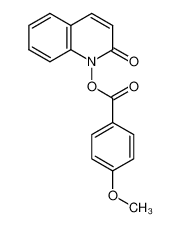 1-(p-methoxybenzoyloxy)-2(1H)-quinolone 1404369-03-4