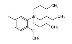 三丁基(5-氟-2-甲氧基苯基)锡烷
