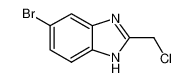 6-bromo-2-(chloromethyl)-1H-benzimidazole 1740-88-1