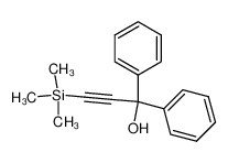 73502-43-9 1,1-diphenyl-3-(trimethylsilyl)prop-2-yn-1-ol