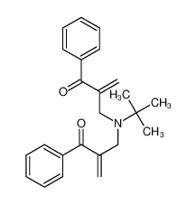 2-[[2-benzoylprop-2-enyl(tert-butyl)amino]methyl]-1-phenylprop-2-en-1-one