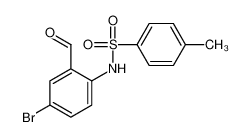 N-(4-溴-2-甲酰基苯基)-4-甲基苯磺酰胺图片