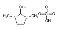 1,2,3-trimethyl-1,2-dihydroimidazol-1-ium,perchlorate 65086-11-5