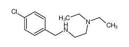 N-[(4-chlorophenyl)methyl]-N',N'-diethylethane-1,2-diamine 84434-83-3