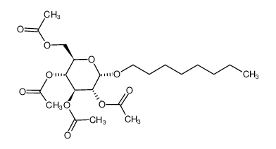 1-octyl 2,3,4,6-tetra-O-acetyl-α-D-glucopyranoside 102935-48-8