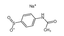 sodium,4-acetamidobenzenesulfinate 15898-43-8