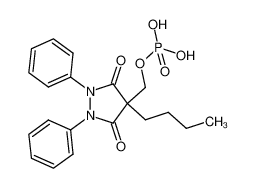 1229645-19-5 (4-butyl-3,5-dioxo-1,2-diphenylpyrazolidin-4-yl)methyl dihydrogen phosphate