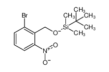 (2-bromo-6-nitrophenyl)methoxy-tert-butyl-dimethylsilane 1147531-02-9