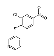 3-<2-Chlor-4-nitro-phenylmercapto>-pyridin 91058-75-2