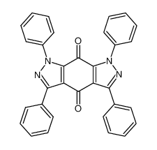 1,3,5,7-tetraphenylpyrazolo[4,3-f]indazole-4,8(1H,7H)-dione 74298-57-0