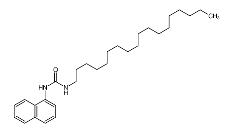 1-naphthalen-1-yl-3-octadecylurea 4128-41-0