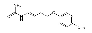 3-p-Tolyloxy-propionaldehyd-semicarbazon 91337-91-6