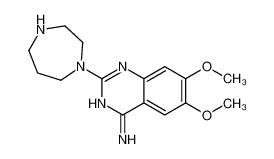 52712-89-7 2-(1,4-diazepan-1-yl)-6,7-dimethoxyquinazolin-4-amine