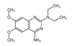N2,N2-diethyl-6,7-dimethoxy-quinazoline-2,4-diamine 23672-87-9