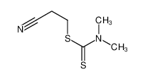 2-cyanoethyl N,N-dimethylcarbamodithioate 10264-38-7